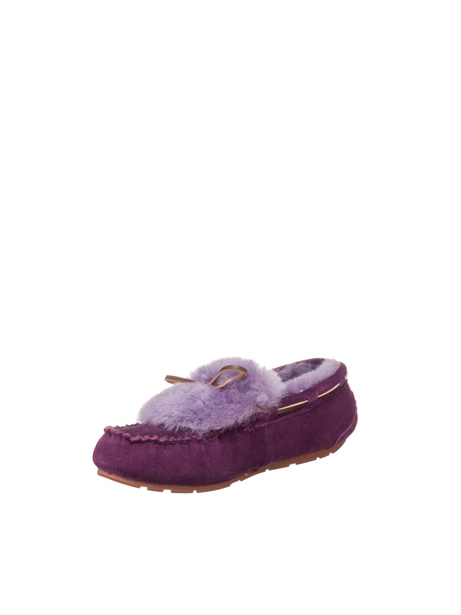 Мокасины женские Ансли Риверс темно-фиолетовые | Фото №5