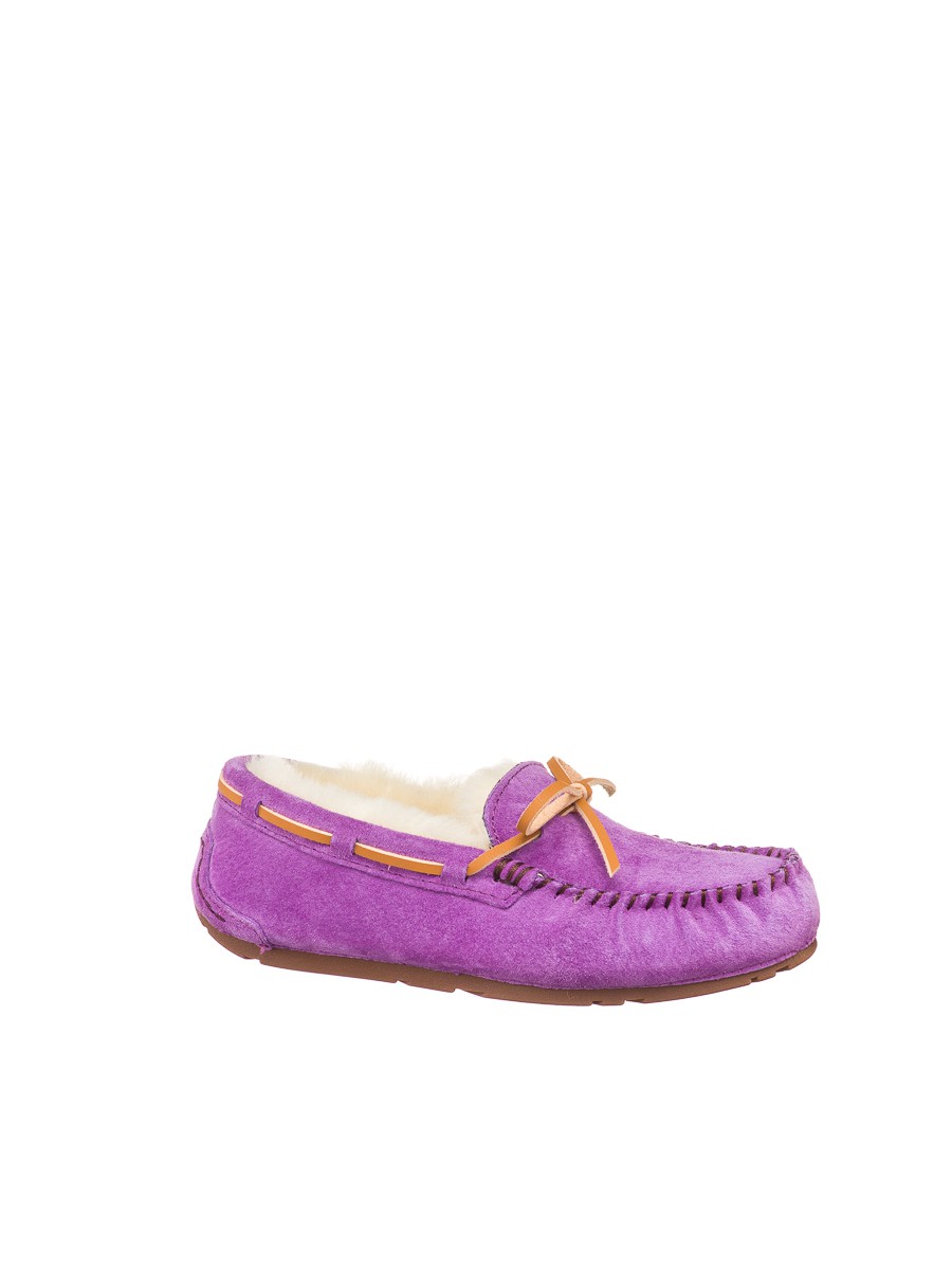Мокасины женские Дакота фиолетовые | Фото №3